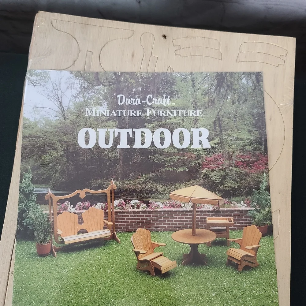 Dura-Craft Miniature Furniture. OUTDOOR. OD80 - Picture 2 of 6